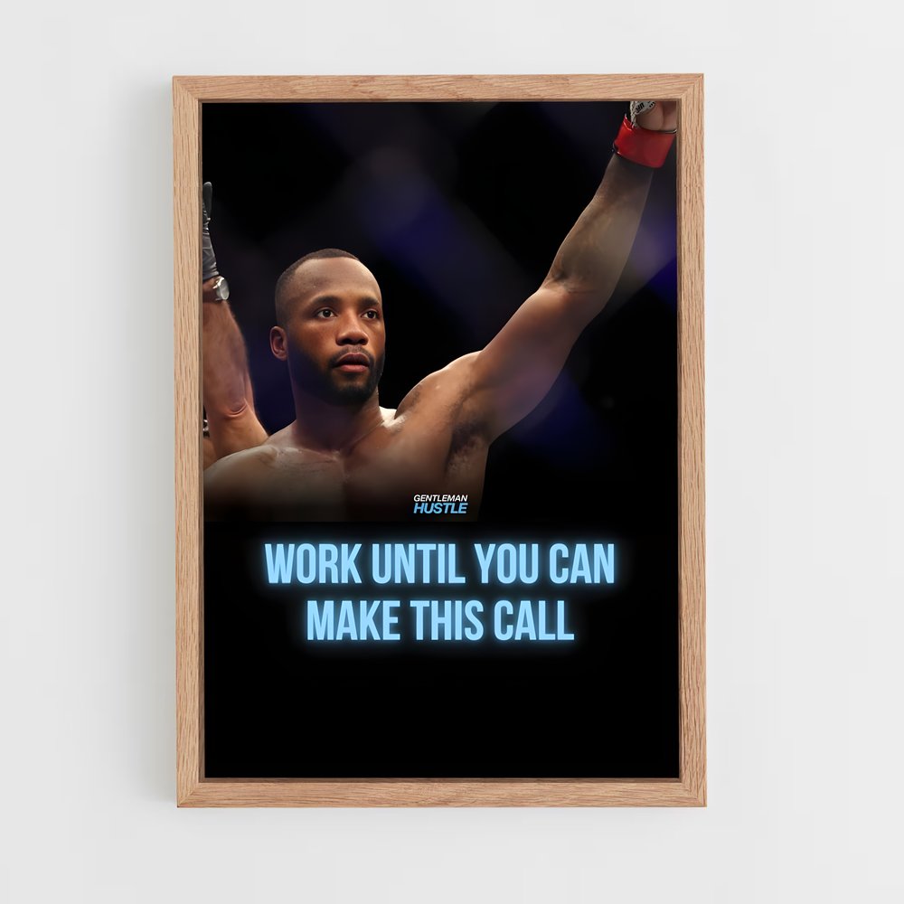 Poster Leon edwards – affiche MMA (vue 4)